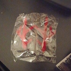 Red Antler Shaped Hair Clips